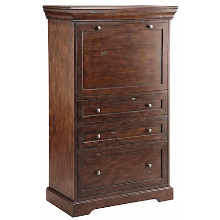 Secretary Cabinet w/ Drop Down